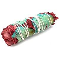 KDMD Smudge Stick - Dragons Blood Floral Sage 10cm in Red