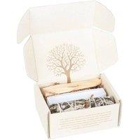 KDMD Yerba Santa Crystal Energy Cleansing Kit in White