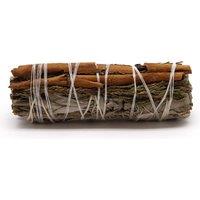 KDMD Smudge Stick - White Sage, Cedar & Cinnamon in Brown