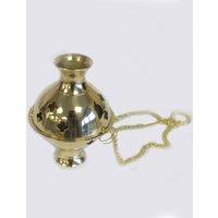 KDMD Hanging Brass Incense Burner in Gold