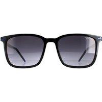 HUGO Men's Square Black Blue Dark Grey Gradient HG 1168/S