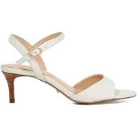 Dune London Women's 'Maddies' Leather Sandals in White | Size: 3
