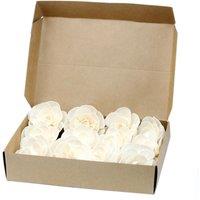 KDMD Natural Diffuser Flowers - Lrg Lotus on String - (Set of 12) in White