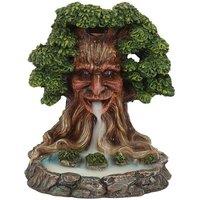 KDMD Tree Man Pond Backflow Incense Burner in Brown