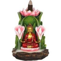 KDMD Colourful Buddha Backflow Incense Burner