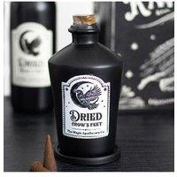 KDMD Dried Crow's Feet Incense Cone Holder in Black