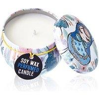 KDMD Art Tin Candle - Assorted Design - Russian Dolls - Dolly Blue