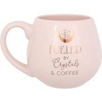 KDMD Crystals & Coffee Rounded Mug in Pink