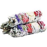 KDMD Smudge Stick - Happy Spirit Sage 10cm in White
