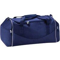 Quadra Men's Teamwear Holdall Duffle Bag (55 Litres) Pack of 2 in Mid Navy