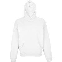 SOL'S Men's Connor Oversized Hoodie in White | Size: Small