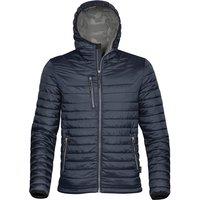 Stormtech Men's Gravity Hooded Thermal Winter Jacket (Durable Water Resistant) in Navy | Size: Medium