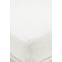 BHS Bamboo White 38cm Deep Fitted Sheet | Size: Super King
