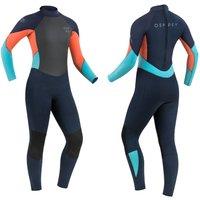 Osprey Action Sports Womens Zero Wetsuit Full Length Neoprene Wetsuit Size Coral in Blue | Size: S Tall