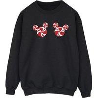Disney Women's Mickey Mouse Candies Sweatshirt in Black | Size: 4XL