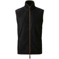 Premier Men's Artisan Fleece Oversized Gilet in Black | Size: Small