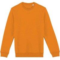 Native Spirit Men's Crew Neck Sweatshirt in Tangerine | Size: XL