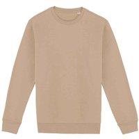 Native Spirit Men's Crew Neck Sweatshirt in Medium Beige | Size: Large