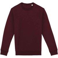 Native Spirit Men's Crew Neck Sweatshirt in Burgundy | Size: 2XL