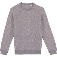 Native Spirit Men's Crew Neck Sweatshirt in Light Grey | Size: XL