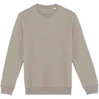 Native Spirit Men's Crew Neck Sweatshirt in Beige | Size: Large