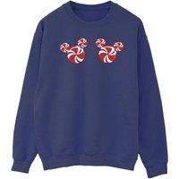 Disney Men's Mickey Mouse Candies Sweatshirt in Navy | Size: 5XL