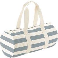 Westford Mill Men's Nautical Duffle Bag in Grey