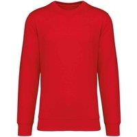 Native Spirit Men's Crew Neck Sweatshirt in Scarlet | Size: 2XS