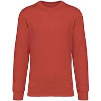Native Spirit Men's Crew Neck Sweatshirt in Light Red | Size: Medium