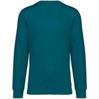 Native Spirit Men's Crew Neck Sweatshirt in Bottle Green | Size: Small