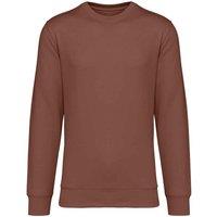 Native Spirit Men's Crew Neck Sweatshirt in Maroon | Size: Large