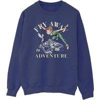 Peter Pan Men's Fly Away To Adventure Sweatshirt in Navy | Size: 2XL