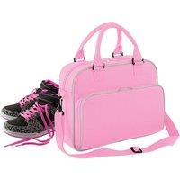 Bagbase Men's Piped Messenger Bag in Dusty Pink