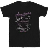 Harry Potter Men's Amortentia Potion Cotton T-Shirt in Black | Size: 5XL