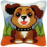 Orchidea CUSHION KIT DOG - Cross Stitch Kit: Cushion: Small: Dog