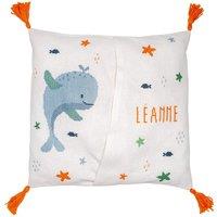 Vervaco BAG KIT WHALES FUN - Counted Cross Stitch Kit: Pyjama Bag: Whales Fun