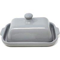 Verano Spanish Ceramics Rustic Pastel Fully Dipped Terracotta Kitchen Dining Butter Dish 20cm L x 13cm W (internal 4.5cm H) | Size: 20 cm L x 13 cm W