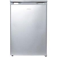 Statesman Freestanding Under Counter Larder Fridge in Silver