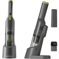 Daewoo 'Compact Pro' 11.1V Cordless Handheld Vacuum Cleaner Portable Mini Compact Hand Vac 30min Runtime in Grey | Size: 1kg
