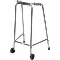 Loops Lightweight Aluminium Walking Frame with Wheels - 690 to 790 Height Extra Large