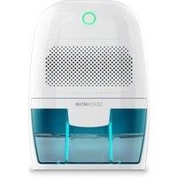MONHOUSE 600ml Dehumidifier - Portable & Compact Electric Moisture Absorber in Turquoise