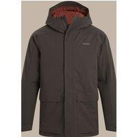 Craghoppers Men's Lorton Thermic Hooded Waterproof Breathable Padded Jacket in Dark Green | Size: Small