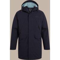 Craghoppers Men's Grisedale Hooded Waterproof Breathable Padded Insulated Jacket in Dark Navy | Size: Small