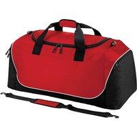 Quadra Men's Teamwear Jumbo Kit Bag in Red