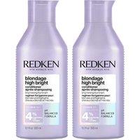 Redken Blondage High Bright Conditioner 300ml Double in Clear