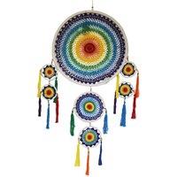 KDMD Extra Large Dreancatcher - Vivid Rainbow
