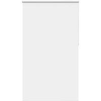 Berkfield Home Roller Blind Blackout White 130x230 cm Fabric Width 126.6 cm Polyester