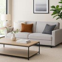 Aspire Vault Sofa Bed with Dual Storage in Light Grey | Size: 3 Seater