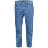 Duke Clothing Men's Rockford Comfort Fit Jeans in Light Stone | Size: 34R