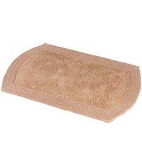 Showerdrape Ultra 100% Cotton Grey Reversible Bath Mat 800 x 500mm in Brown